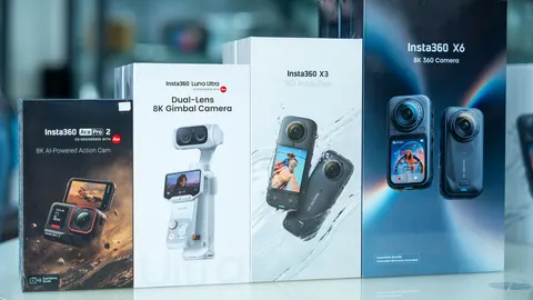 Insta360 ซุ่มพัฒนาแว่นตาอัจฉริยะและกล้อง Mirrorless หลังครองตลาด 360 องศา 73%